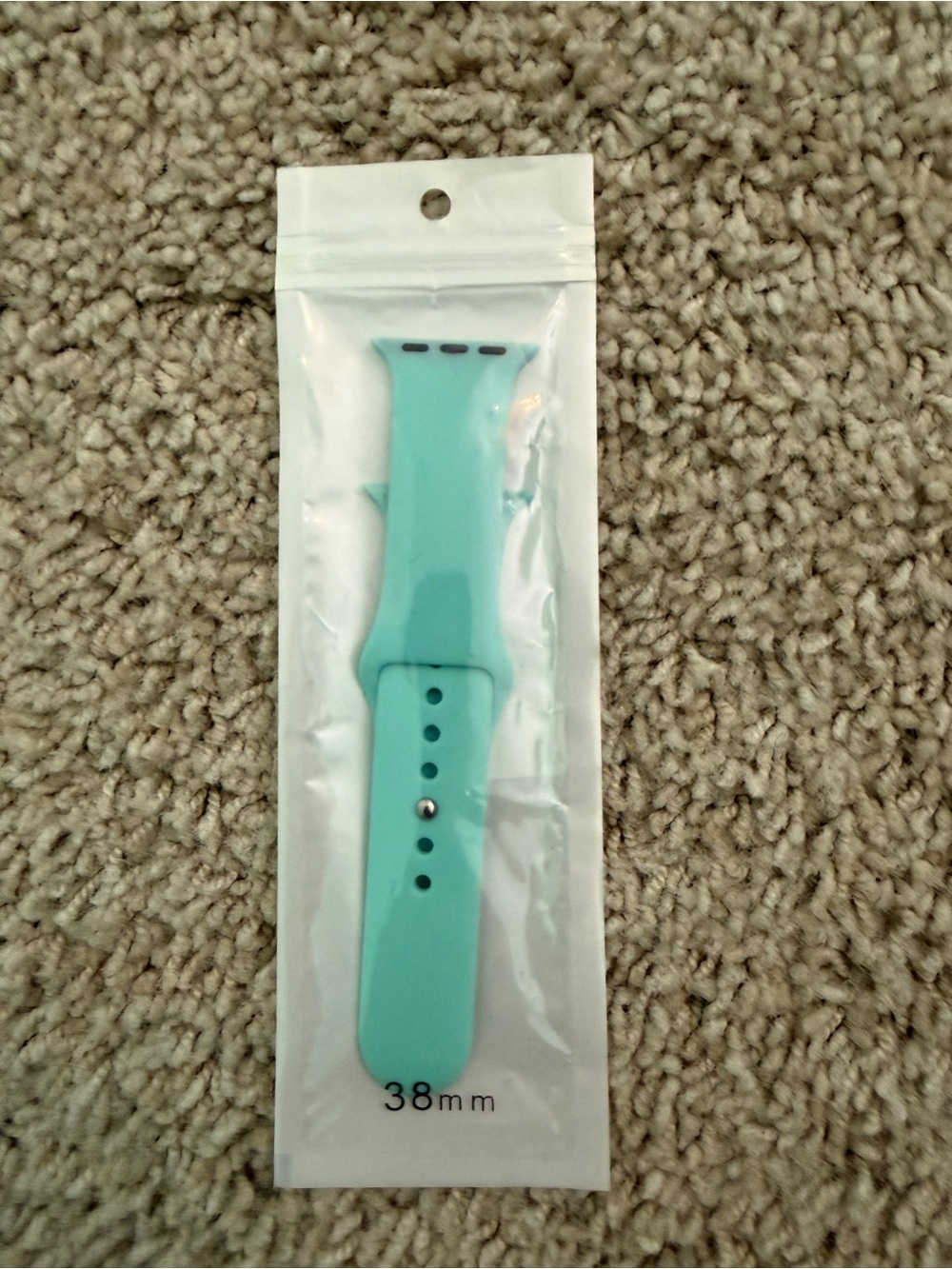 38mm Teal Silicone Watch Band for Apple Watches